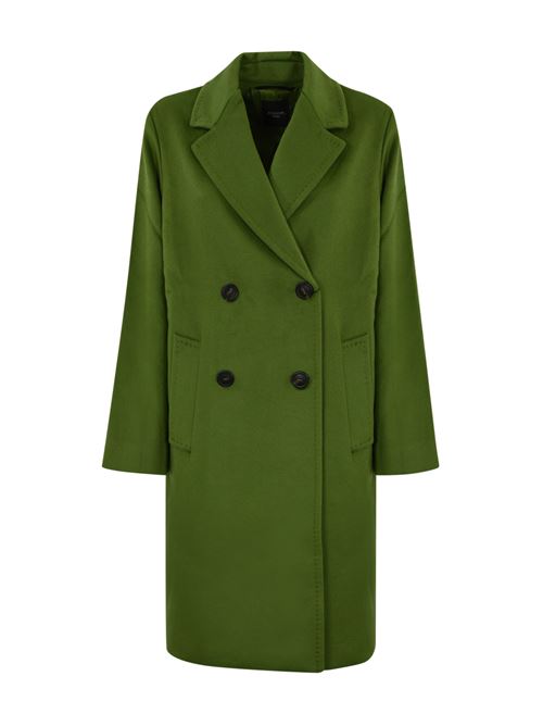 Cappotto Zum in drap di lana verde WEEKEND MAX MARA | 2425016052600086